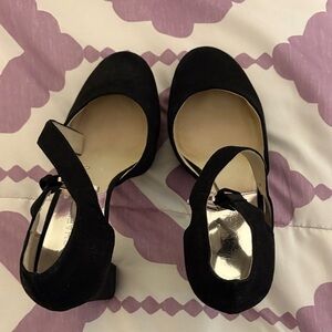 Michael Kors Black Suede Heels